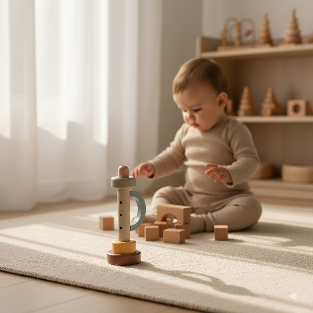 Wooden Flute — Montessori Edition