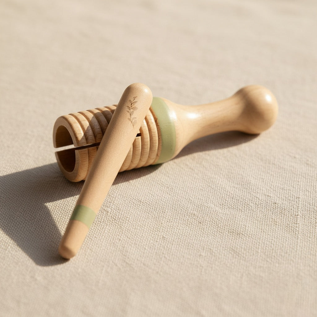 Wooden Rhythm Stick — Montessori Musical Toy