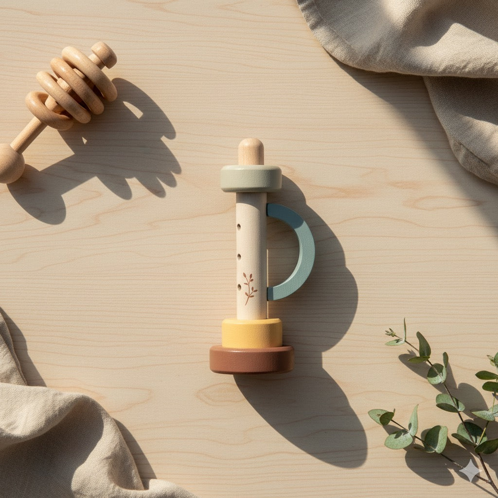 Wooden Flute — Montessori Edition