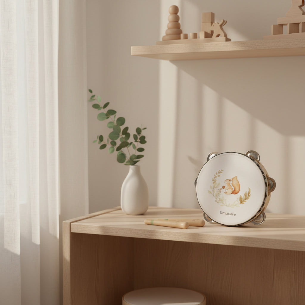 Woodland Drum — Squirrel Edition