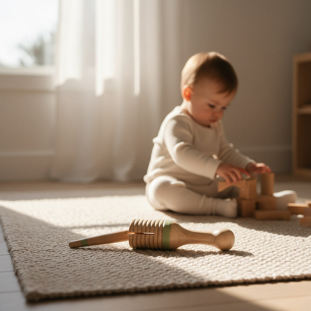 Wooden Rhythm Stick — Montessori Musical Toy