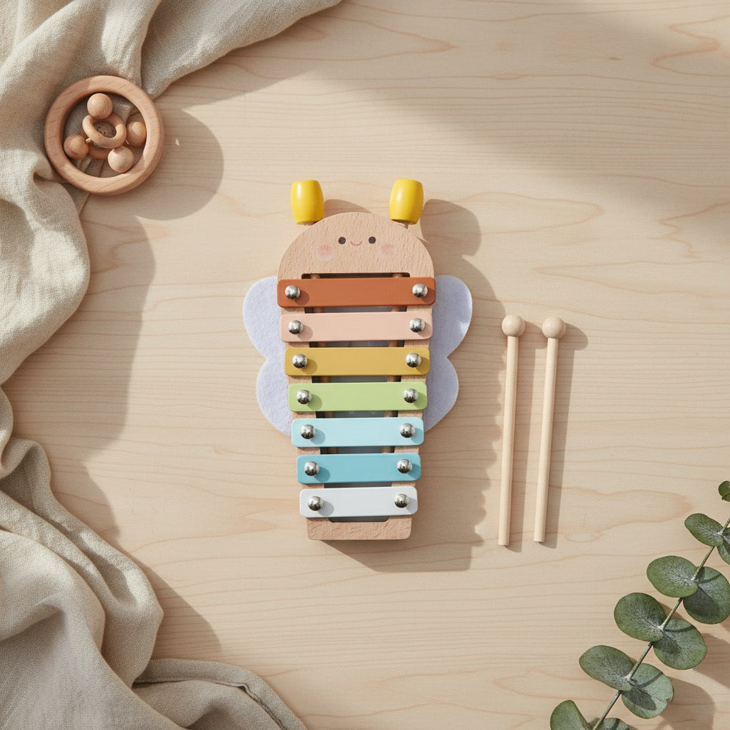 Wooden Bee Xylophone